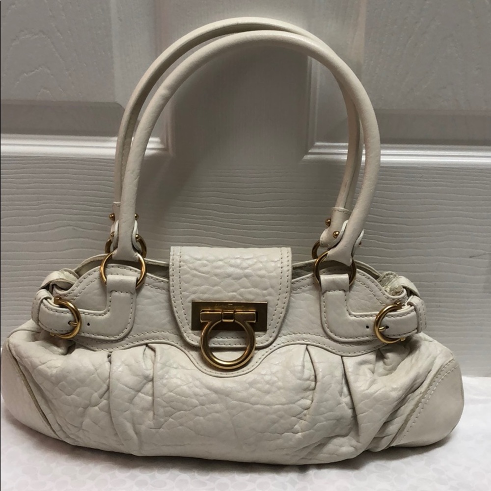 Off white Salvatore Ferragamo Leather Purse